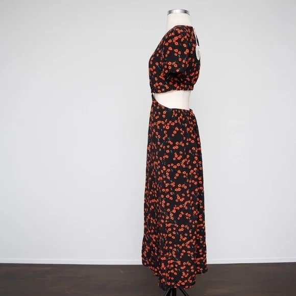 STAUD‎ | Calypso Poppy Cut-Out Dress - Picture 6 of 14